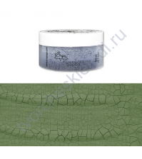 Кракелюрная краска ScrapEgo, 50 мл, цвет темно-оливковый
