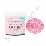 Деко-топпинг Eco flock, 20 мл, цвет розовый