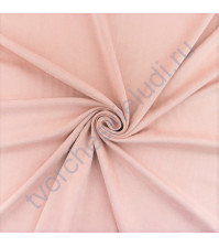 Искусственная замша двусторонняя, плотность 310 г/м2, размер 50х75 см (+/- 2см), цвет пудровый розовый
